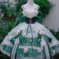 Robe Lolita Verte Merveilleuse Rose de Rêve gh6655