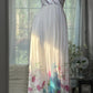 girlhomeshops-Elegant Sweet And Romantic Light Luxury Rhinestone - Decorated Floral Deep V - Neck Open - Back Long Gown gh5842