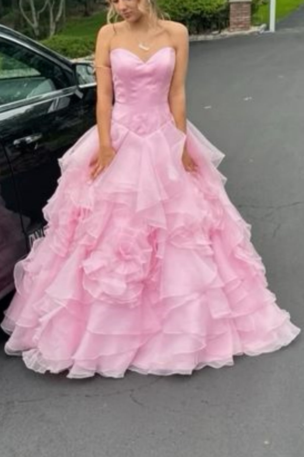 girlhomeshops-Rosa Sweet 16 Kleid 💕 💕 gh5933