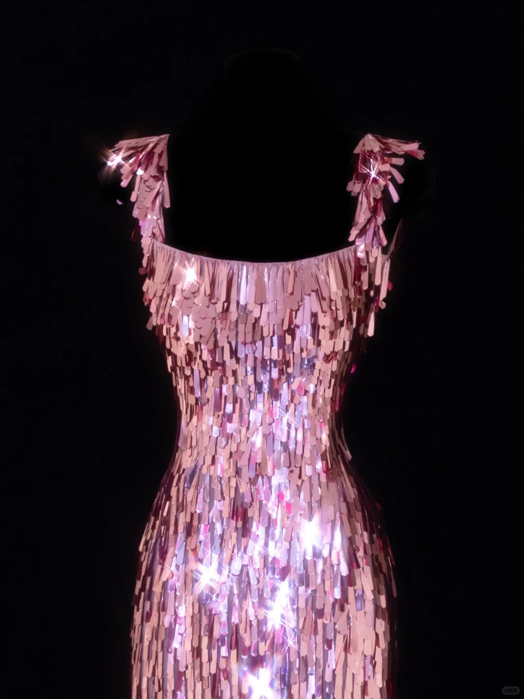 Girlhomeshops - Robe de soirée courte rose à paillettes, tenue de fête d'anniversaire, gh5378