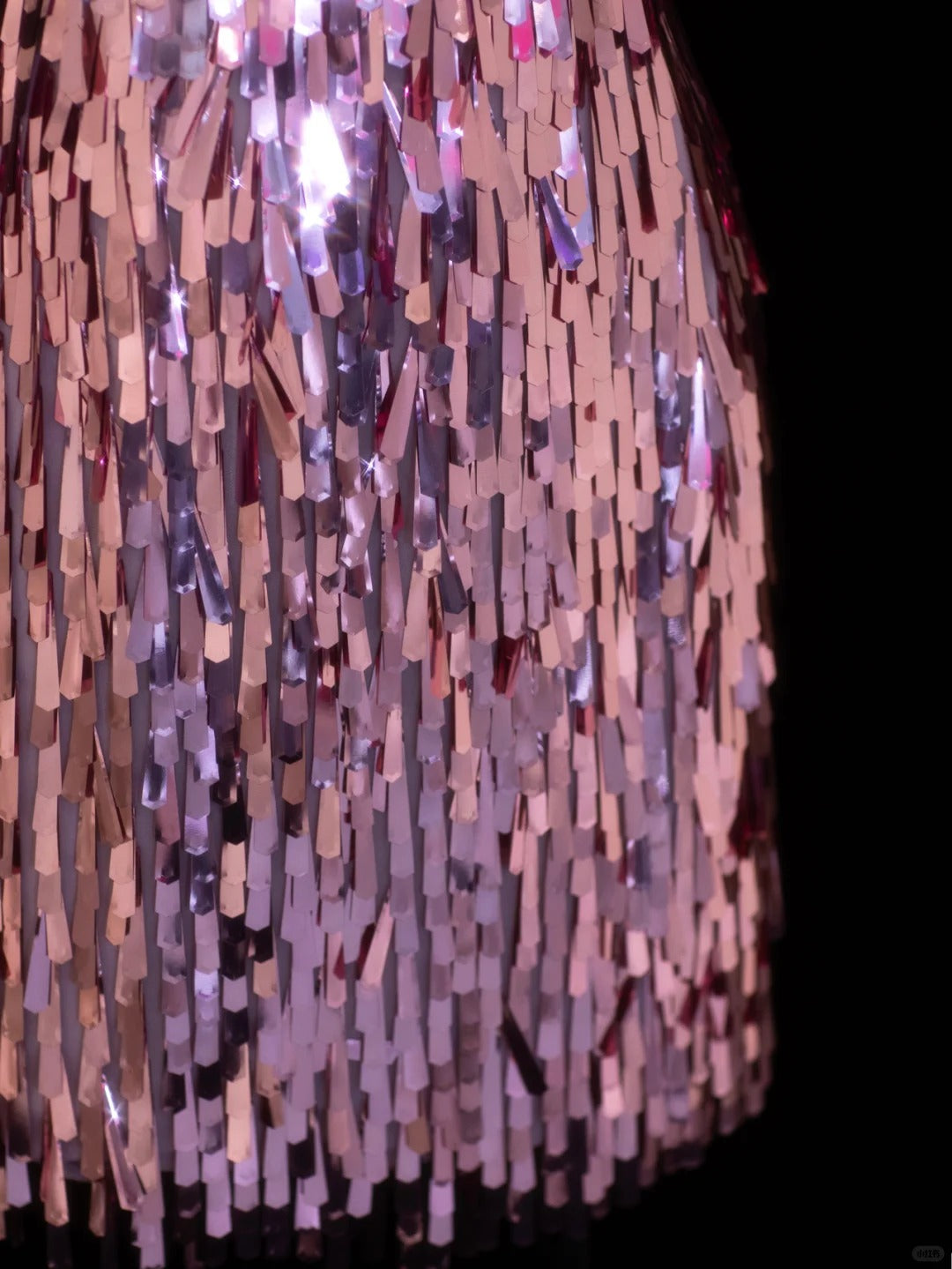 Girlhomeshops - Robe de soirée courte rose à paillettes, tenue de fête d'anniversaire, gh5378