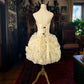 Girlhomeshops-Ivory White Tulle Princess Short Formal Homecoming Dress Birthday Party Dress gh5356