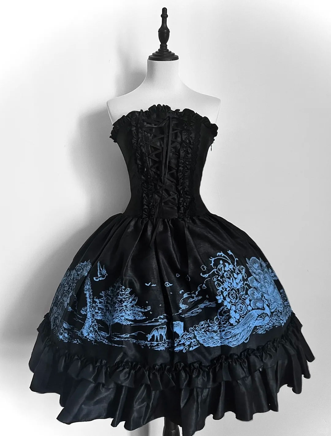 Girlhomeshops-Black princess fashion short chiffon homecoming dress birthday party dress gh5418