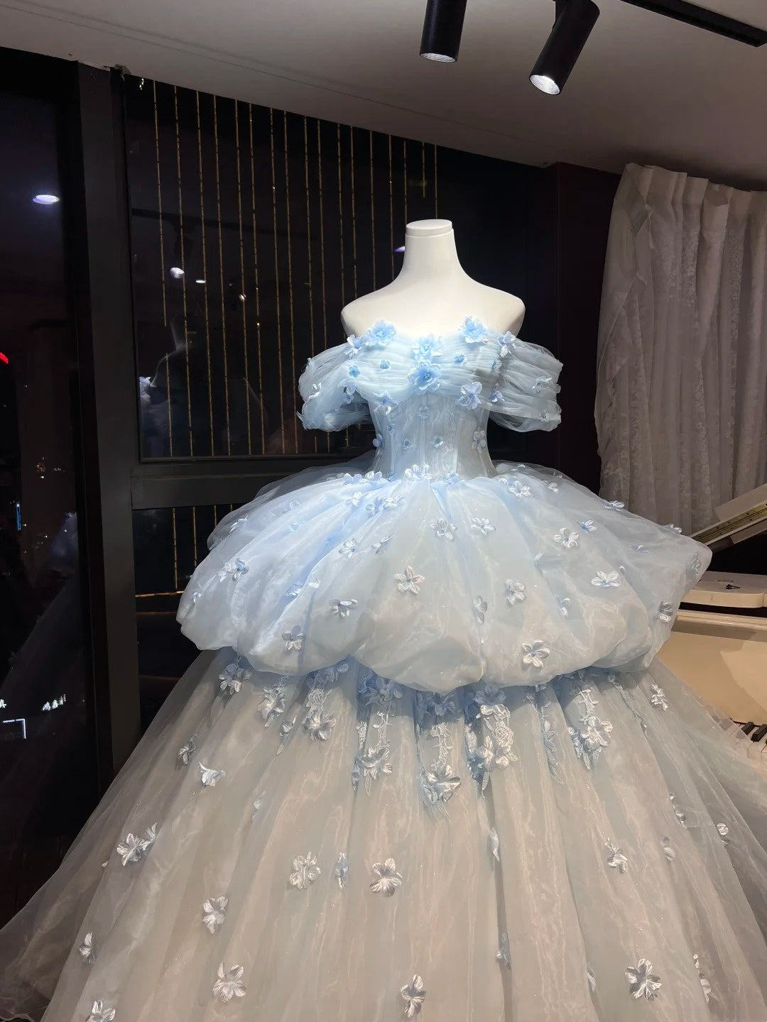Layered Princess Dress, Long Tulle Formal Ball Gown gh6720