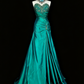 girlhomeshops-Beaded dress, green dress, formal evening gown, long dress gh6141