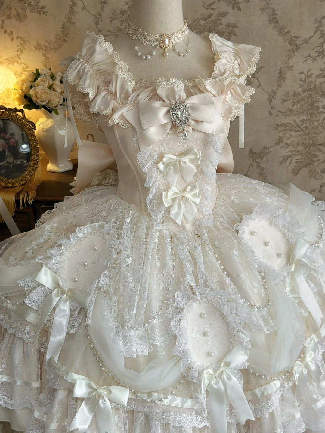 Girlhomeshops-White princess lace fashion short tulle homecoming dress birthday party dress gh5414