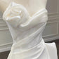 Girlhomeshops--Satin wedding dress white tube top fairy long wedding dress prom dress gh5442