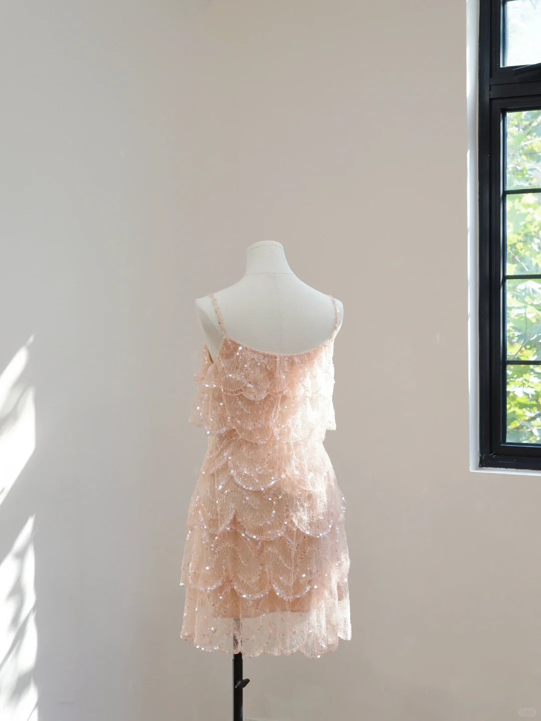 Girlhomeshops-Pink gorgeous sequins shiny short homecoming dress Prom dress evening dress gh5067