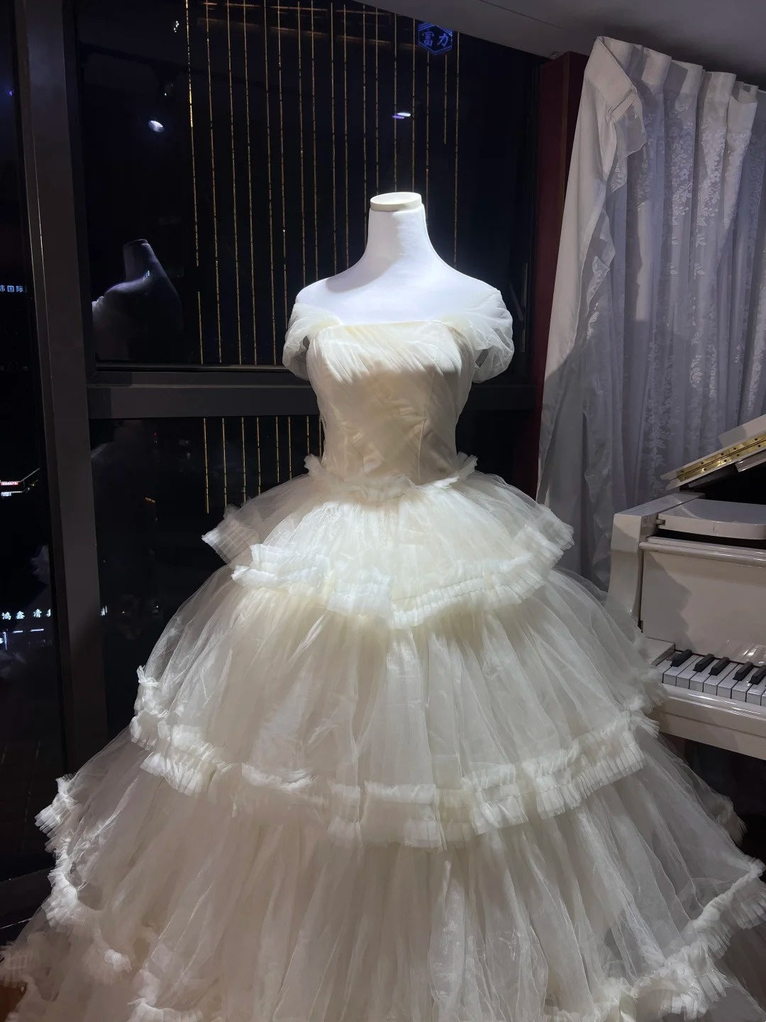 Sweet Long Tulle Princess Dress gh6727
