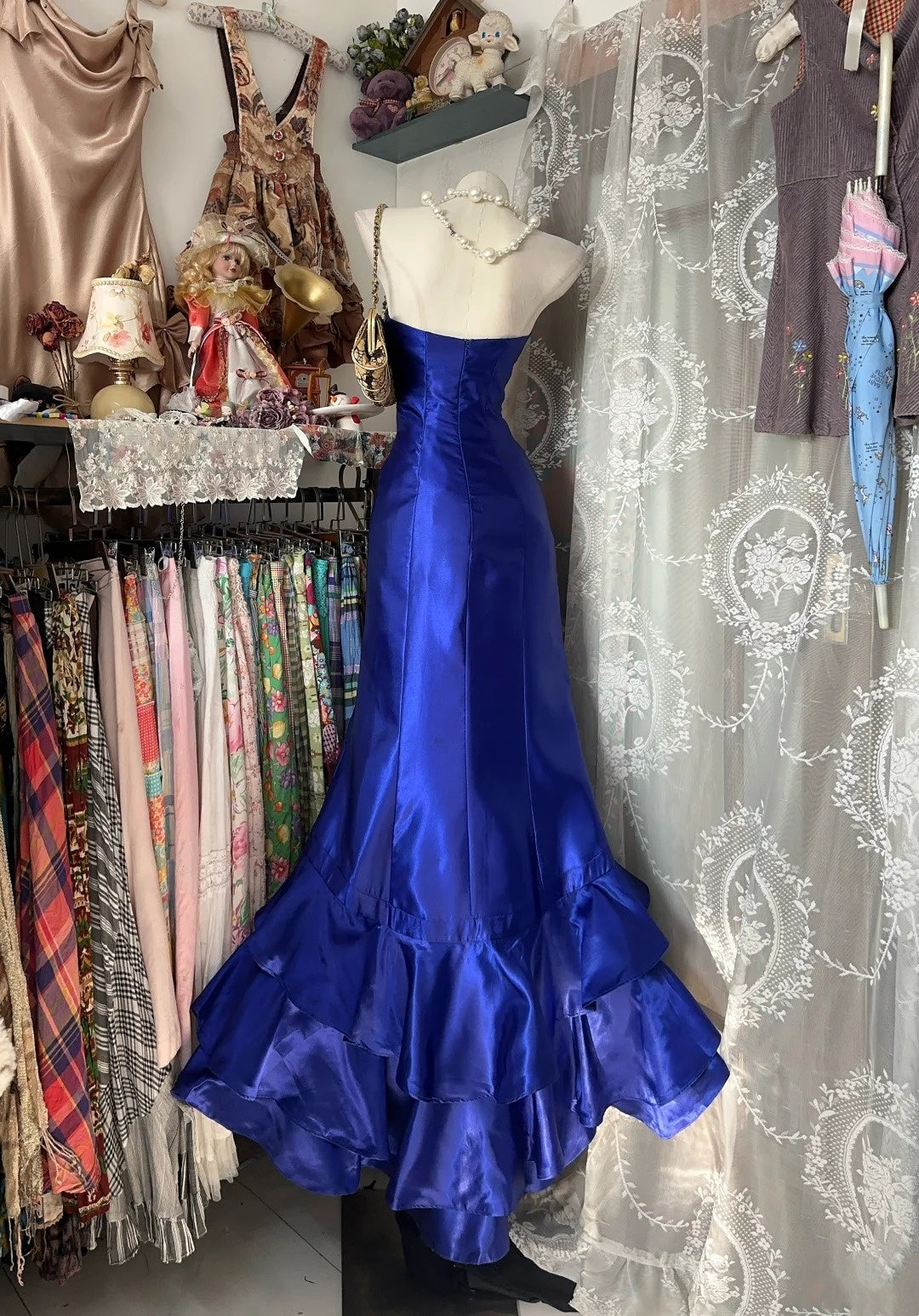 Retro-Kleid Exquisites langes Abendkleid gh6685