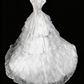 girlhomeshops - Robe de mariée longue en dentelle blanche, magnifique et exquise gh6281