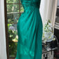 Girlhomeshops-Dark green short chiffon homecoming dress birthday party dress gh5167