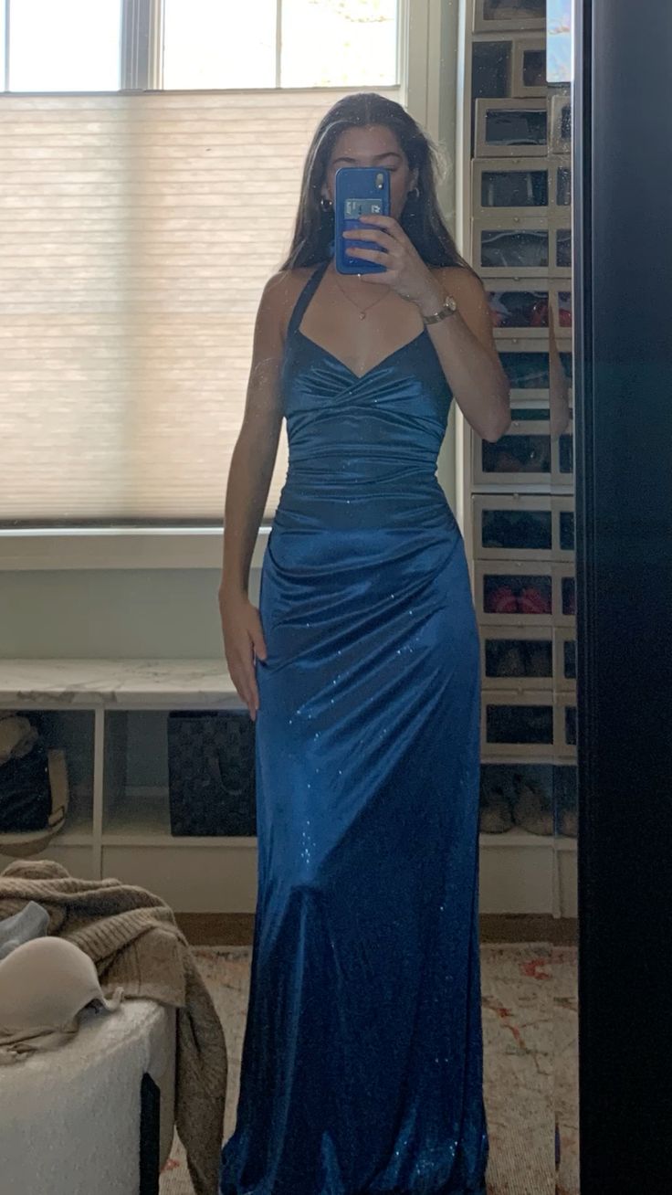 Purple/Blue Fashion Elegant Sweetheart Neck Strap Long Slim Satin Formal Prom Dress Evening Dress Party Dress Graduation Dress gh3468