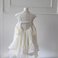 White Fantasy Short Chiffon Homecoming Dress Outdoor Holiday Party Dress gh4764