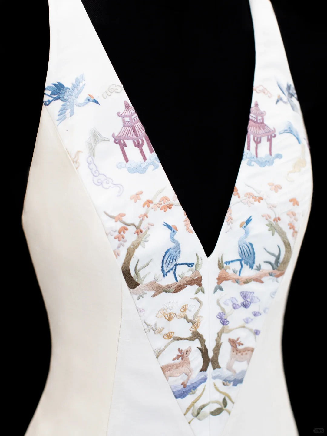 Girlhomeshops - Robe de soirée courte en satin blanc, élégante et raffinée, pour fille féerique, tenue d'anniversaire, gh5374