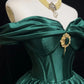 Green princess jewel short fashion retro homecoming dress prom dress evening dress gh4366