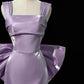 Girlhomeshops-Purple Dress Elegant Dress Satin Dress Long Dress Formal Prom Gown Ball Dress Graceful Dress gh5308