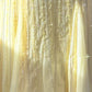 Light Yellow Gorgeous Shiny Fashion Elegant Exquisite Beaded Long Tulle Backless Fairy Ball Gown Evening Dress Birthday/Wedding Guest/Holiday Party Dress Prom Dress Valentine's Day Date Dress gh4034