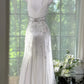 Girlhomeshops-White exquisite beaded long fairy chiffon Prom Dress evening dress party dress gh5077