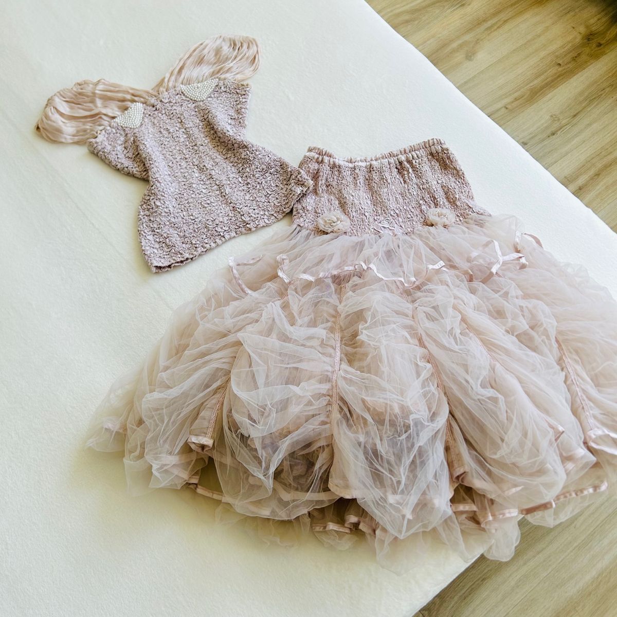 girlhomeshops--Homecoming dress pink girl soft girl weekend vacation outfit fairy two-piece set gh5663