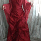 girlhomeshops – Rotes, schlichtes, stilvolles, bodenlanges Ballkleid gh5672