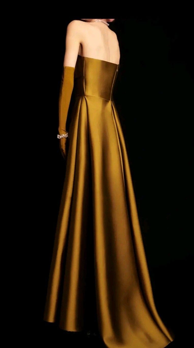 girlhomeshops-Tight elegant satin long evening gown prom dress tight dress gh5763