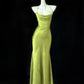 Green Fashion Elegant Suspender Backless Long Mermaid Slim Sexy Prom Dress Evening Dress Party Dress Prom Dress gh4054