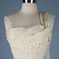 girlhomeshops--Pastel Yellow Lace Exquisite Short Satin Homecoming Dress gh5640