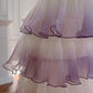 Purple Fairy Elegant Beautiful Homecoming Dress Short Chiffon Ball Gown Birthday Party Dress Evening Dress gh4411