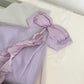 Robe de soirée courte/longue de fée violette, robe de soirée, robe d'anniversaire gh4562
