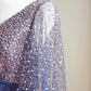 girlhomeshops-Vintage Blue-Gold Gradient V-Neck Sequin Bow Long Evening Gown gh6030