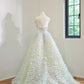 Girlhomeshops-Specially adjusted Monet Garden color fairy elegant long tulle Prom Dress evening dress gh5061