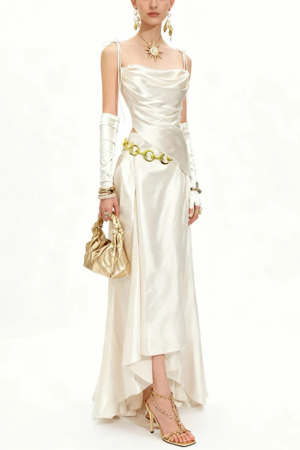 girlhomeshops-Fashionable Long Satin Dress gh6125