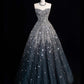 Silver Luxury Shiny Gorgeous Elegant Stunning Long Sequin Floor Length Prom Dress Evening Dress Party Dress gh4110