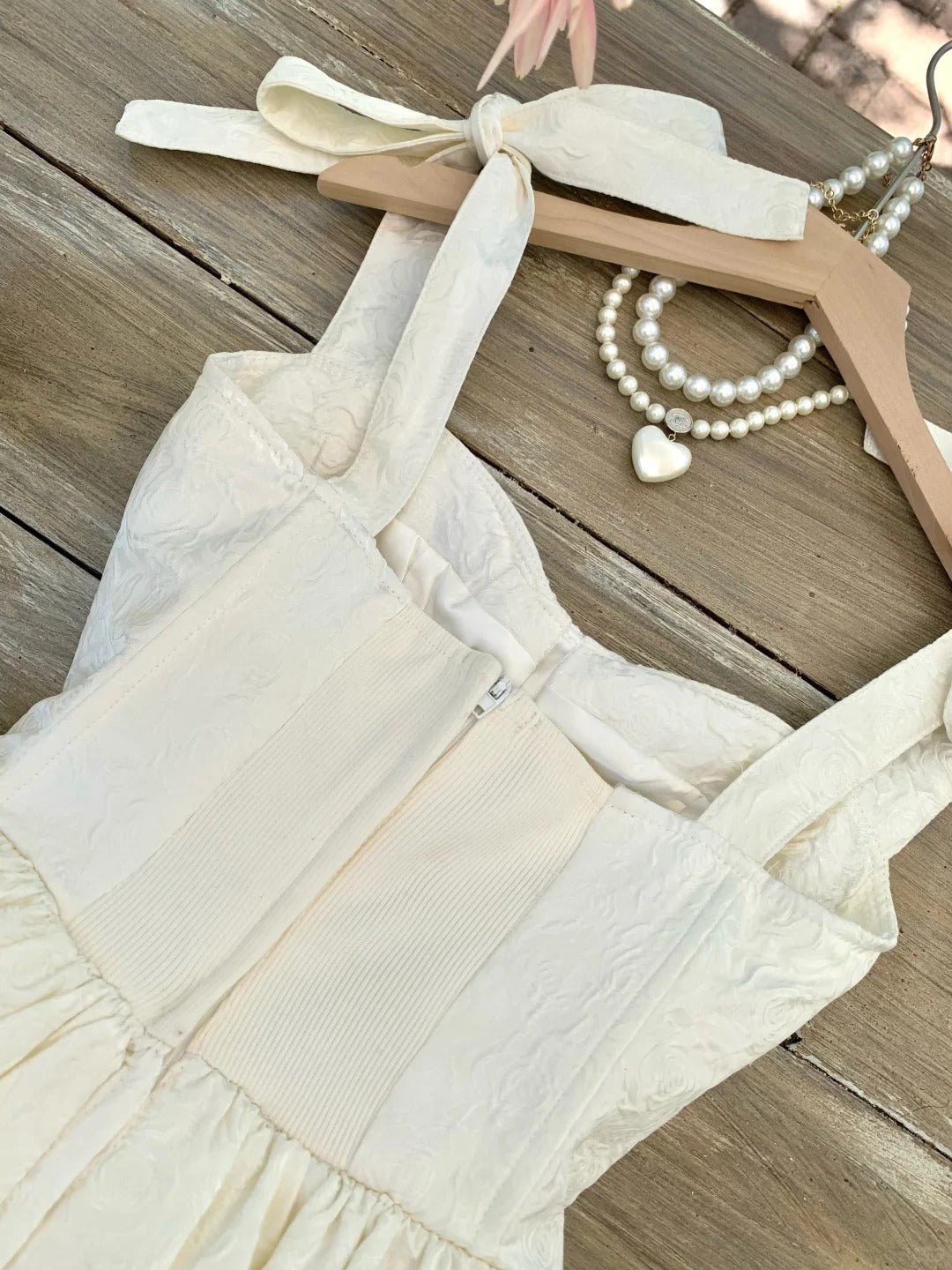 Girlhomeshops-White Sweet Short Chiffon Homecoming Dress Birthday Party Dress gh5047