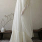 girlhomeshops--White fairy dress long chiffon dress gh5735