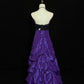 girlhomeshops-Purple Exquisite Beaded Long Satin Ball Gown gh6289