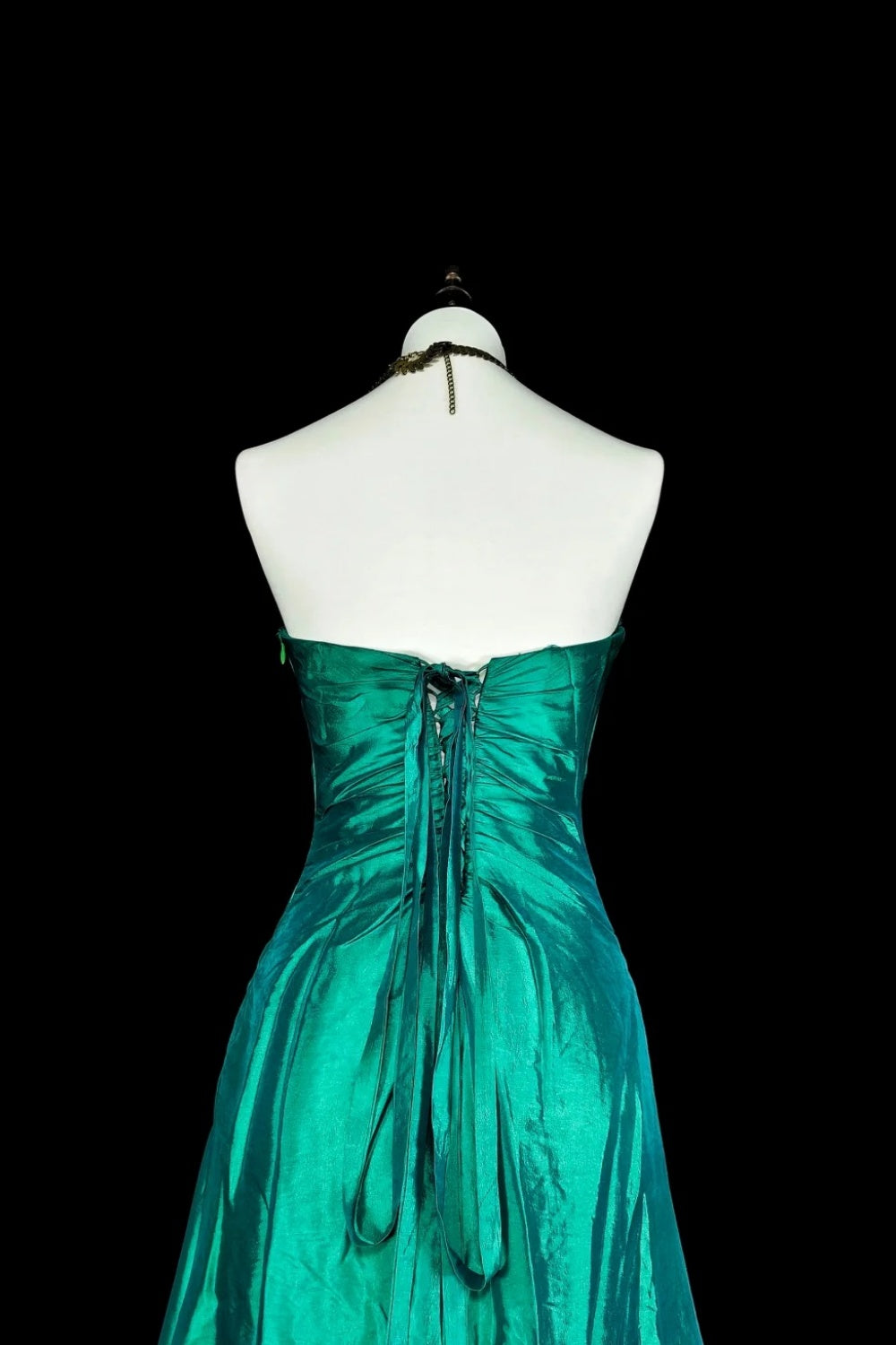 girlhomeshops-Beaded dress, green dress, formal evening gown, long dress gh6141