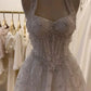 Girlhomeshops-White gorgeous beaded short tulle homecoming dress birthday party dress gh5327