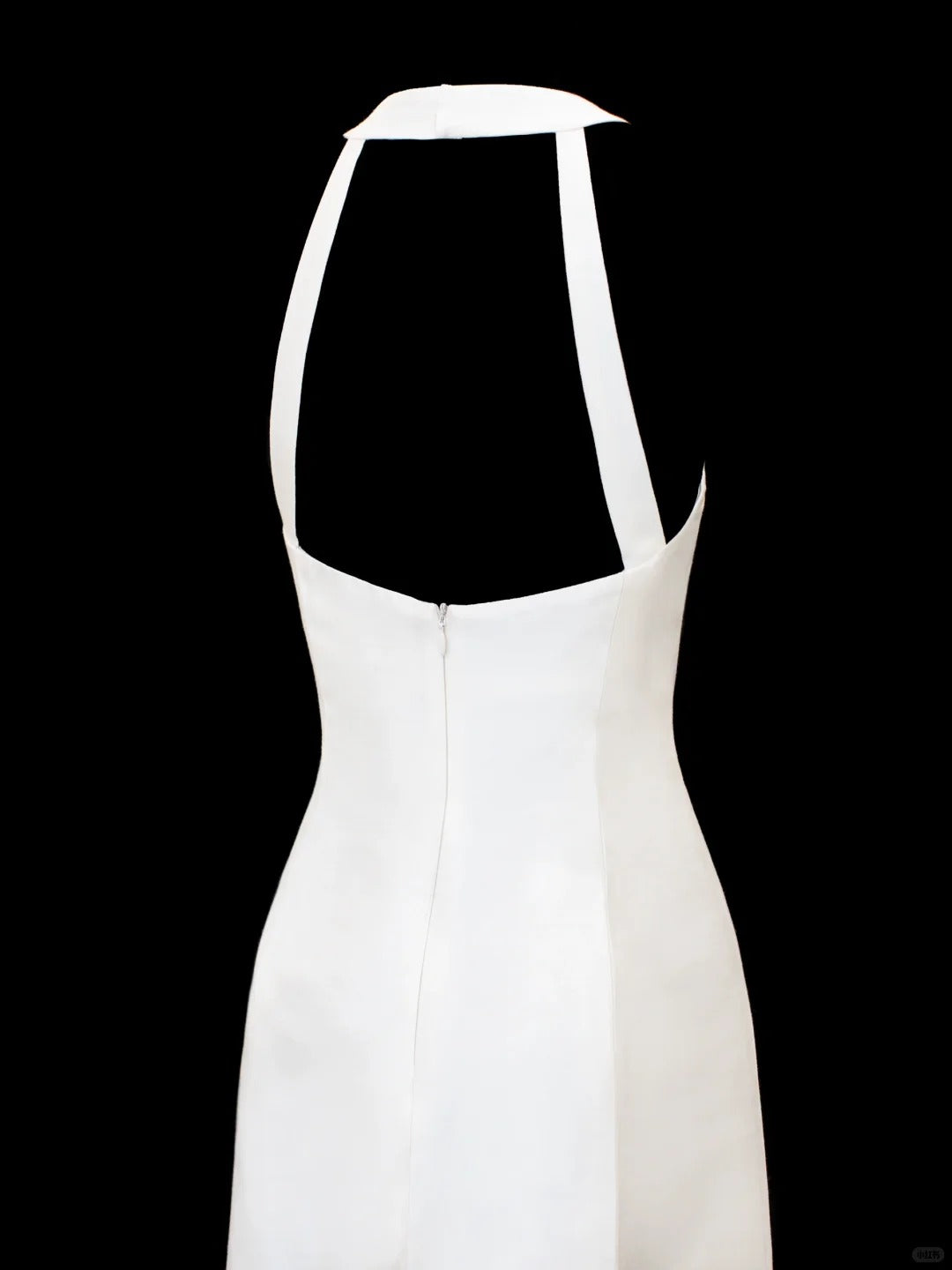 Girlhomeshops - Robe de soirée courte en satin blanc, élégante et raffinée, pour fille féerique, tenue d'anniversaire, gh5374