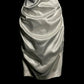 White Shiny Fashion Suspender Short Satin Homecoming Dress Birthday Party Dress gh4264