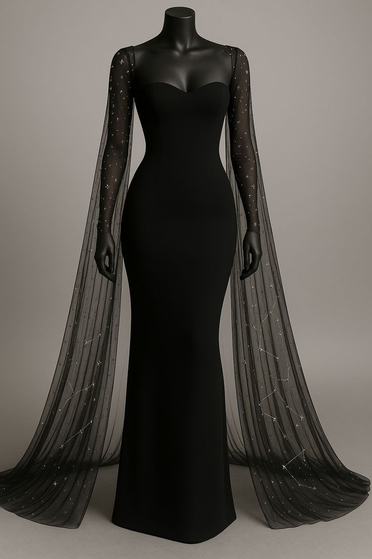 Girlhomeshops - Schwarzes, glänzendes, elegantes, langes, herzförmiger Ausschnitt aus Satin, Ballkleid, Abendkleid gh5405