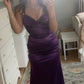 Purple/Blue Fashion Elegant Sweetheart Neck Strap Long Slim Satin Formal Prom Dress Evening Dress Party Dress Graduation Dress gh3468