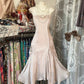 girlhomeshops-- Light pink homecoming dress vintage off-the-shoulder satin short birthday dress gh5728