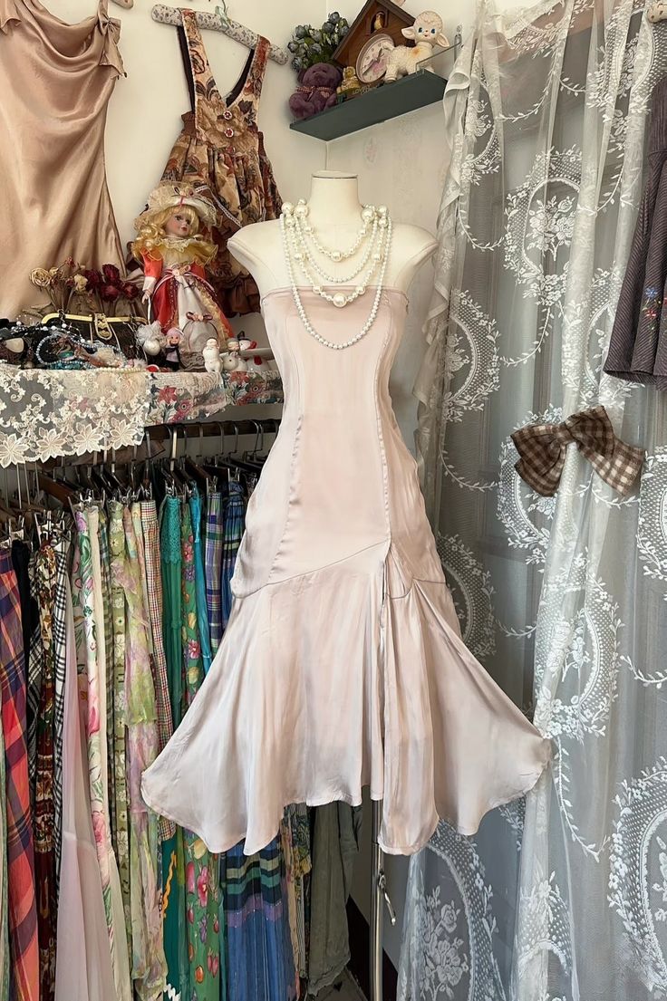 girlhomeshops-- Light pink homecoming dress vintage off-the-shoulder satin short birthday dress gh5728