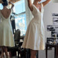 girlhomeshops--White elegant short satin homecoming dress for women girls gh5715