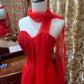 girlhomeshops-Red, Passionate, Exquisitely Beaded Long Formal Ball Gown gh6302