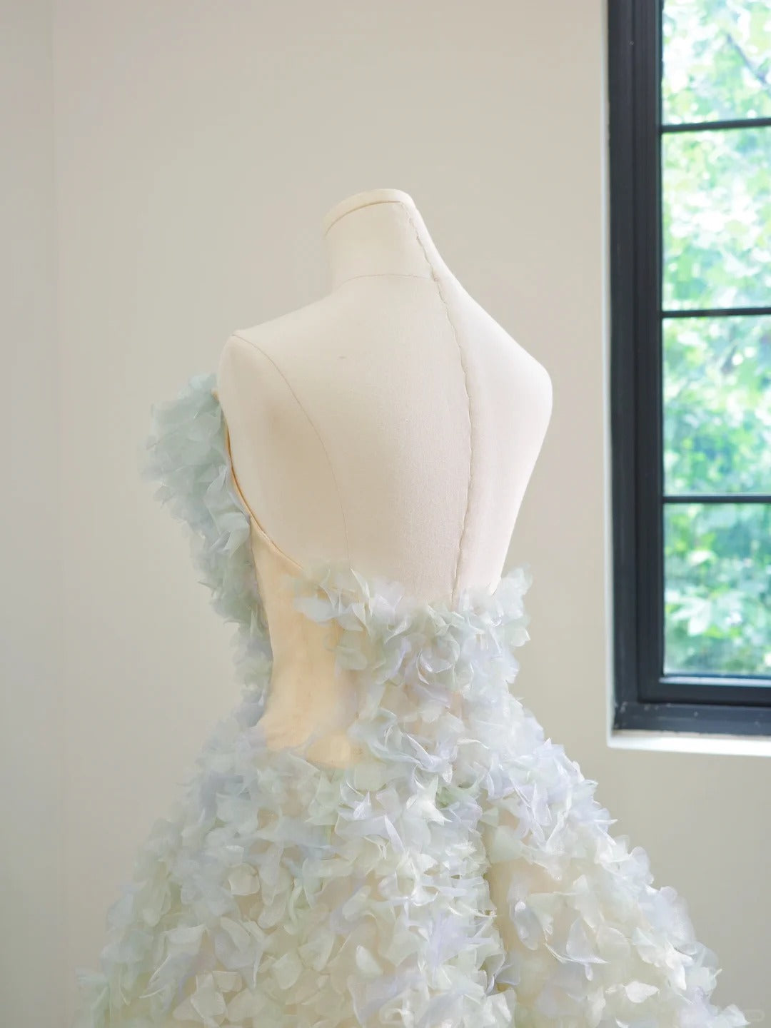 Girlhomeshops-Specially adjusted Monet Garden color fairy elegant long tulle Prom Dress evening dress gh5061