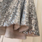 Silver shiny niche vintage dress short sequin homecoming dress birthday cocktail party dress gh4306