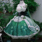 Robe Lolita Verte Merveilleuse Rose de Rêve gh6655